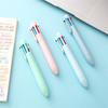 Office Kids Pen 6 in 1 Ball Pen Multifunction Macaron Pens Multicolor Pen Ballpoint Pen 6 Color Pen