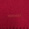 Pristine HERMES Scarf Red cashmere Women Used