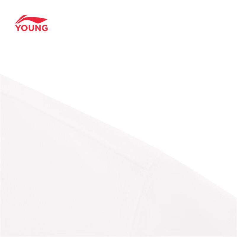 Li-Ning Детская спортивная футболка с коротким рукавом из смесовой хлопковой ткани