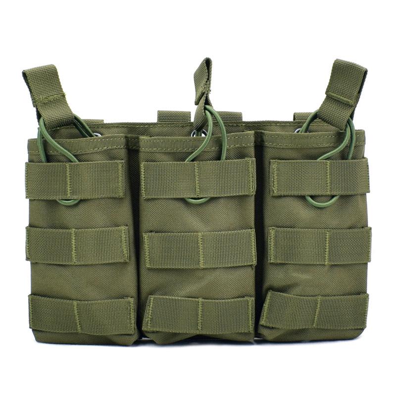 Тактический жилет Military Fan Molle с тройным подсумком - Многофункциональный аксессуар и подсумок для магазина M4