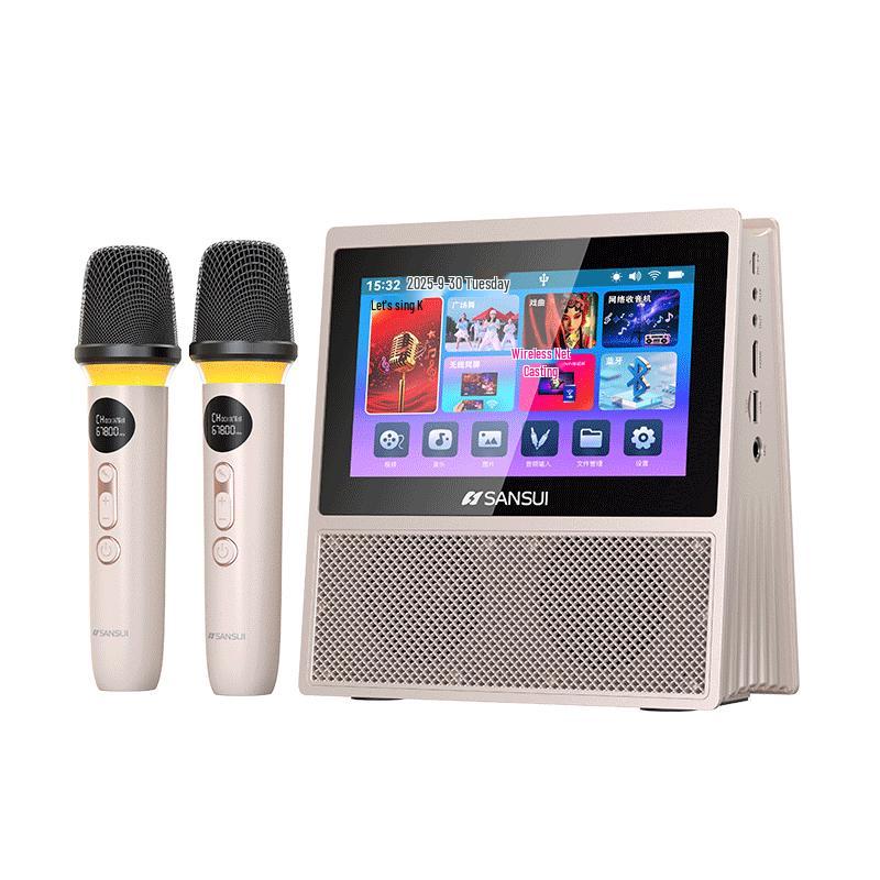 Портативная система караоке KTV SANSUI W200, штепсель CN (адаптер в комплекте)