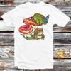Frog Toad Fungi Witch Wizard Magic Mushroom T Shirt B1365