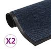 Doormat - VIDAXL - 90 X 150 Cm - Blue - Anti-slip - Moisture-resistant - Durable