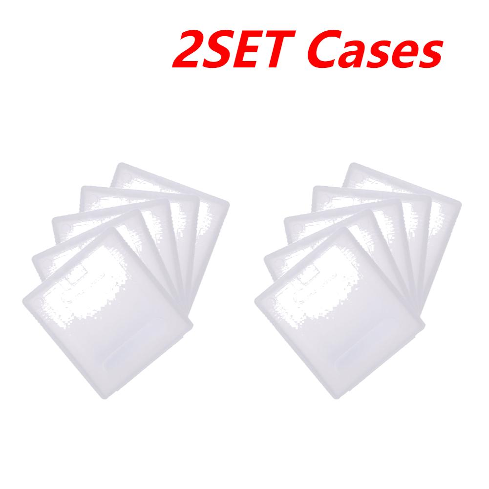 25-5 шт. Пластиковые футляры для картриджей для игровых карт, прозрачные пылезащитные чехлы, коробки для хранения для Nintendo Game Boy Color Pocket GBC GBP