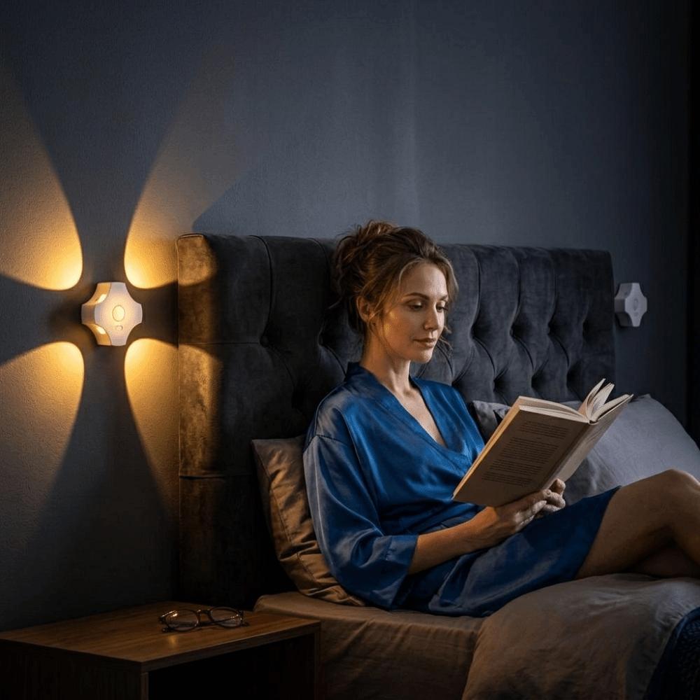 Soft Ambient Lighting Human Induction Lamp Auto On Off Night Light for EU/US Closet
