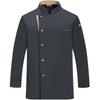 Unisex Chef Jacket Short Sleeve Cook Shirt Uniforms with Pockets
