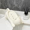 Cute Cartoon Cat Soap Box  Bathroom Organiser with Drainage Design  Durable Organiser for Soap and Sponge