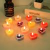 Candles Love Creative Heart Shaped Scented Candles Romantic Birthday Candlelight Dinner for Girlfriend Valentine’s Day Gift Ins