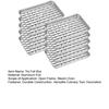 Yousheng 10/20Pcs Aluminum Foil Pans Heavy Duty Heat-Resistant Ribbed Bottoms Baking Trays Multifunctional Baking Trays