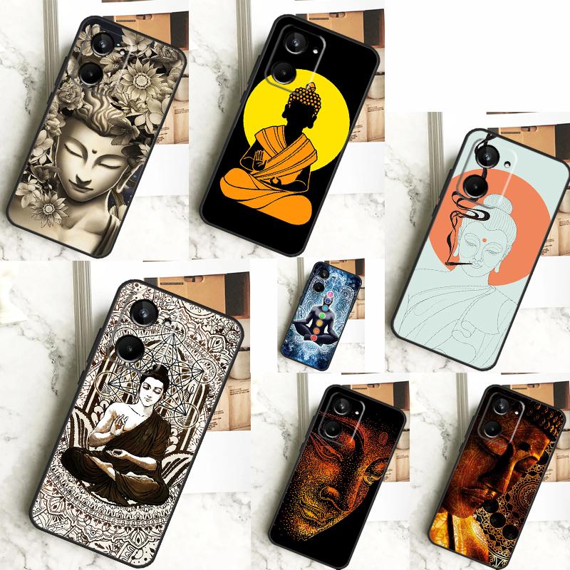 Чехол Mandala Buddha для Realme 12 11 10 9 Pro Plus GT5 GT Neo 6 C55 C53 C51 C35 C33 C30 C25s C21Y C31 C67