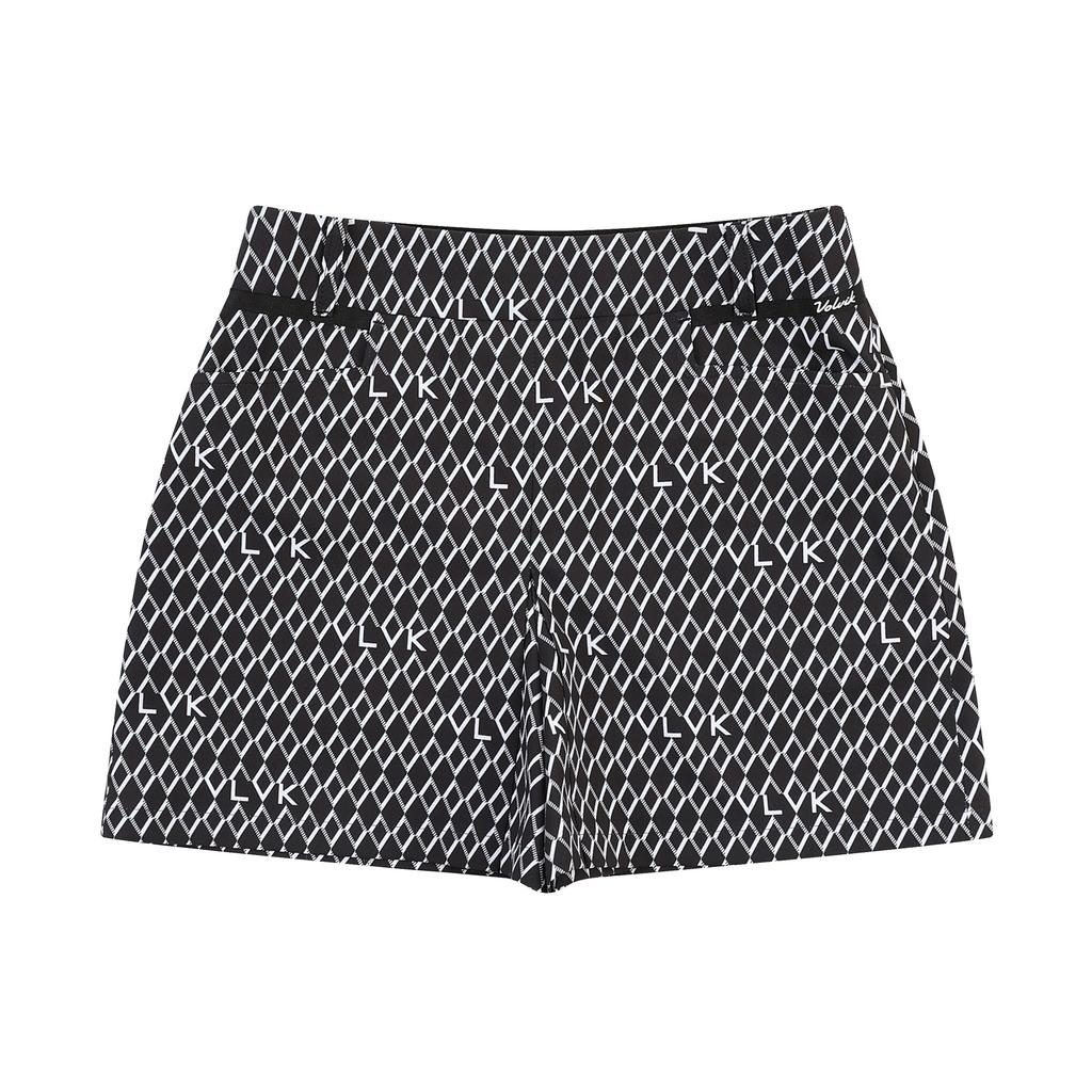 VOLVIK GOLFWEAR Женские Гольф Короткие Штаны-Бермуды с Рисунком (Настраивать) Vlhpp321_Bk