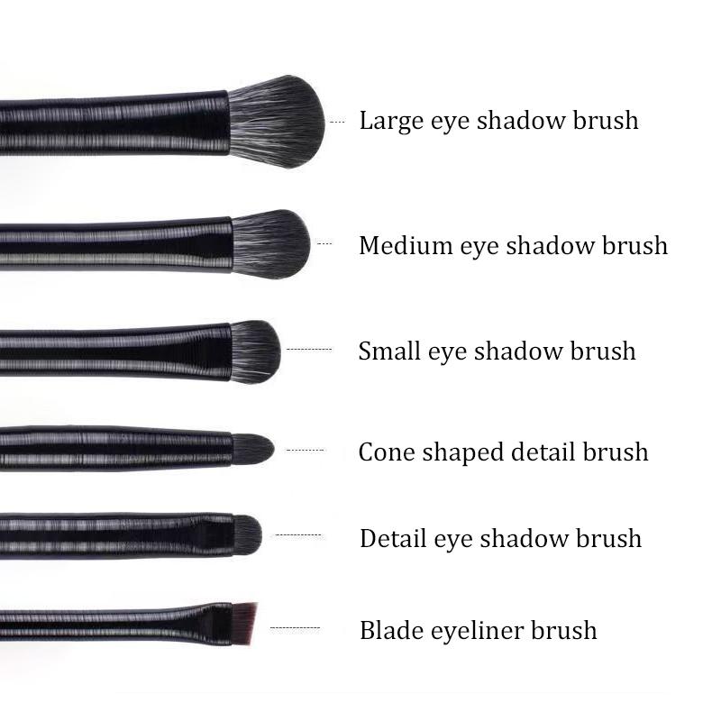Кисть для теней Мягкий ворс Растушевка Дымчатый макияж глаз Коническая кисть для детализации теней