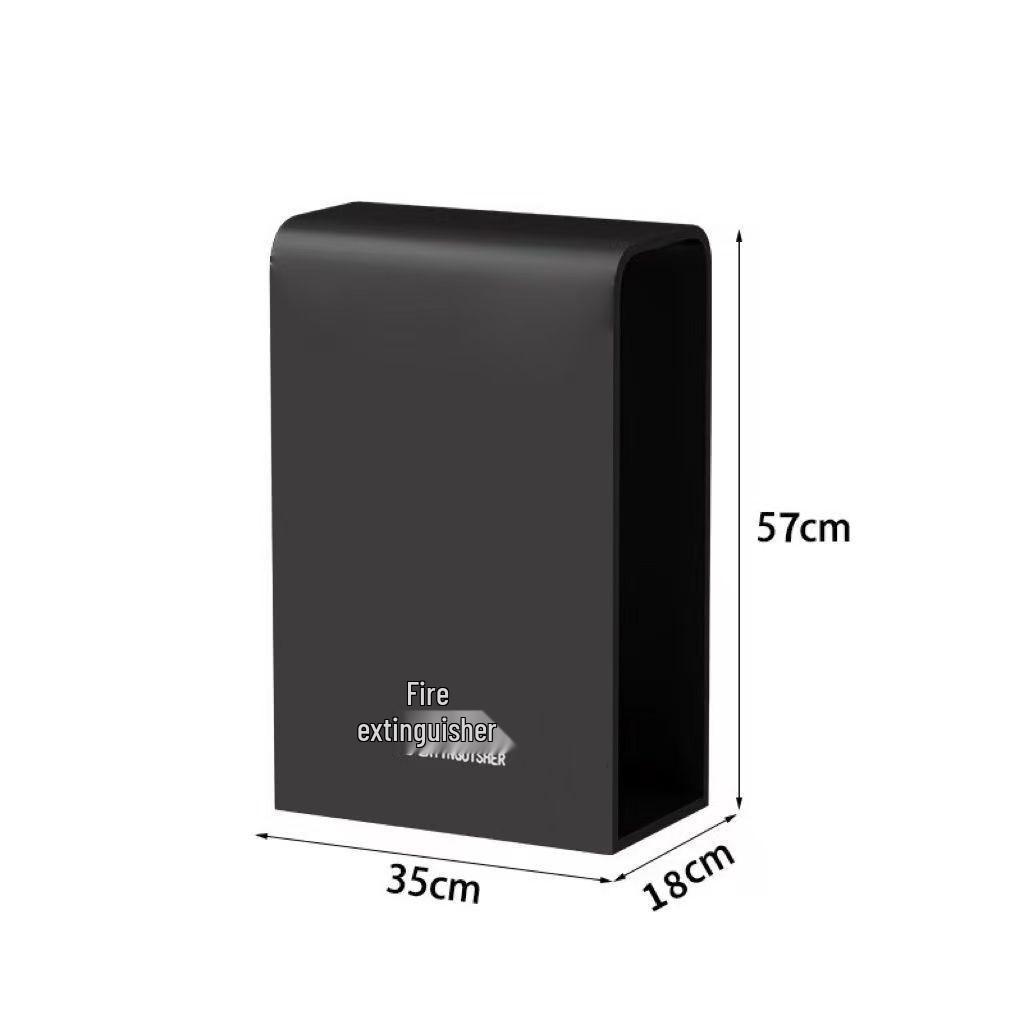 Fire Extinguisher Rack with Storage and Safety Cover for Dry Powder