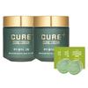 Крем Kim Jeong-moon Aloe Cure Plus 80 г x 2 шт. + Cure2X Mini 3,5 г x 2 шт. + Очищающее средство 2 мл x 3 шт. набор, 1 набор