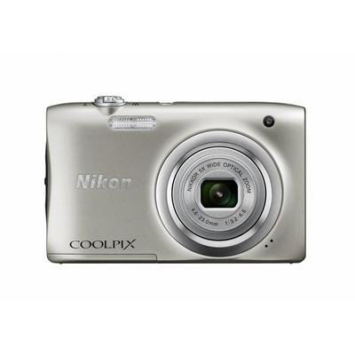 Nikon Цифровая фотокамера COOLPIX A100 5x оптический 20,05 миллионов пикселей Silver A100SL