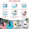 Silicone Tumbler Holder For Crafts Decals Tumbler Stand Curvature Supports Cup Holder With Builts-In Slot Mug Glass Cup Cradle
