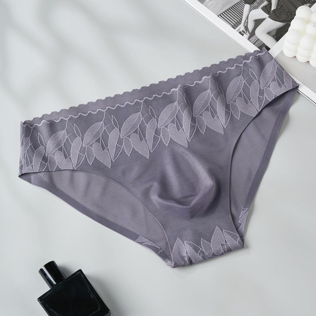 Мужские 3D кружевные трусы-слипы - Бесшовное эластичное нижнее белье с низкой посадкой