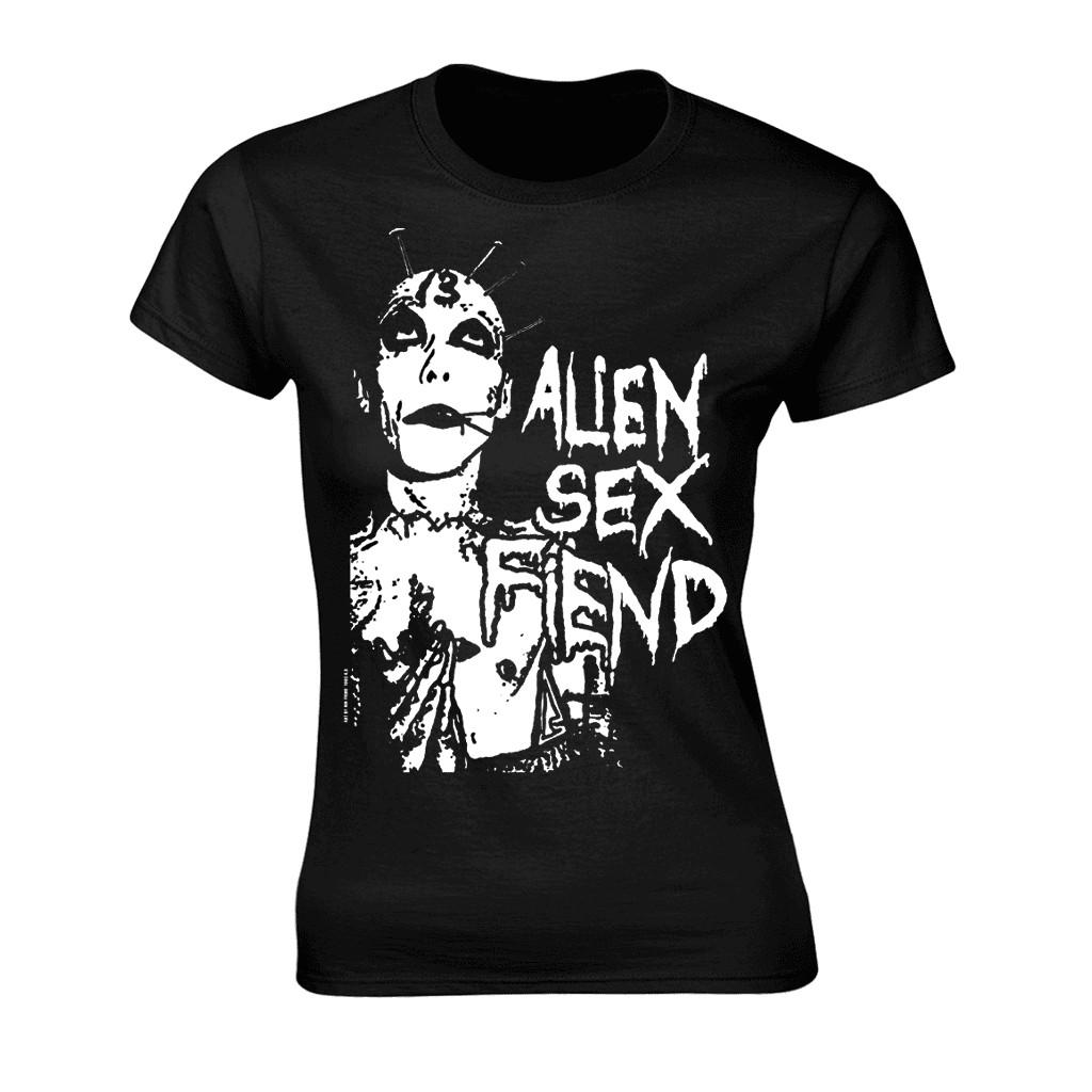 Alien Sex Fiend Short Sleeve Black Cotton Unisex S-2345XL MO211
