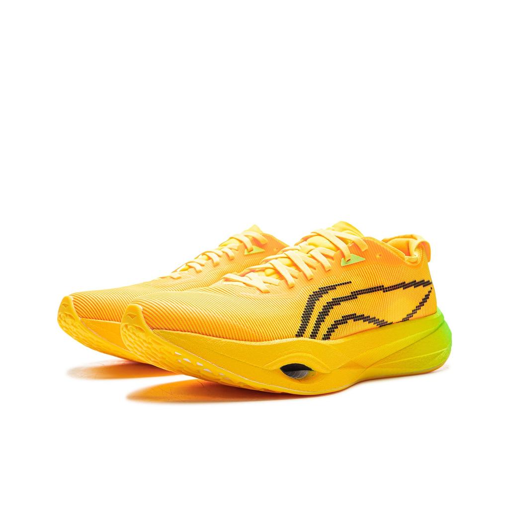 Li Ning Zhi Feng Pro Energy Технология Банан Полная Карбоновая Пластина Профессиональные Соревновательные Марафонские Тренировочные Тестовые Унисекс Кроссовки для Бега ARPV017-16