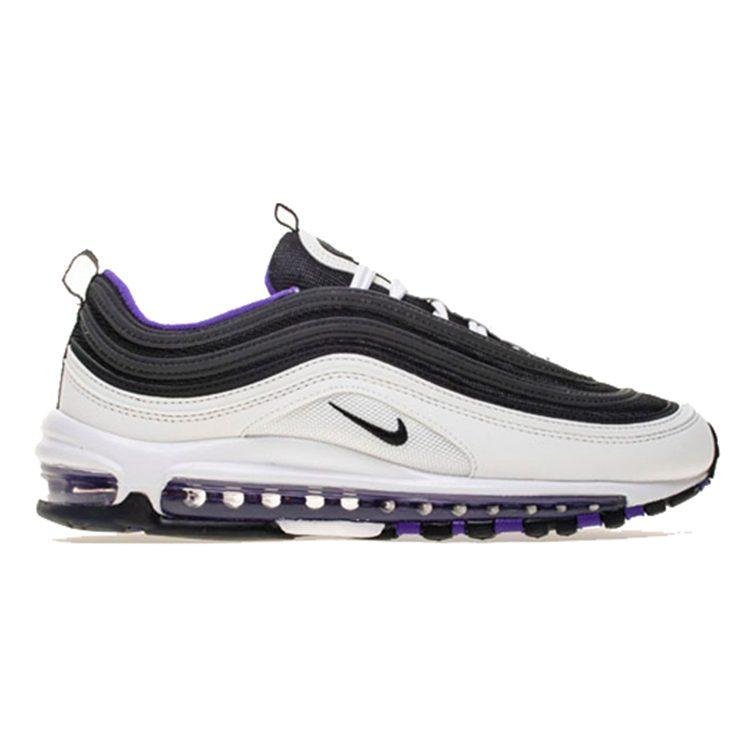 Nike Air Max 97 Белый Черный Персидский Фиолетовый GS 921522-102