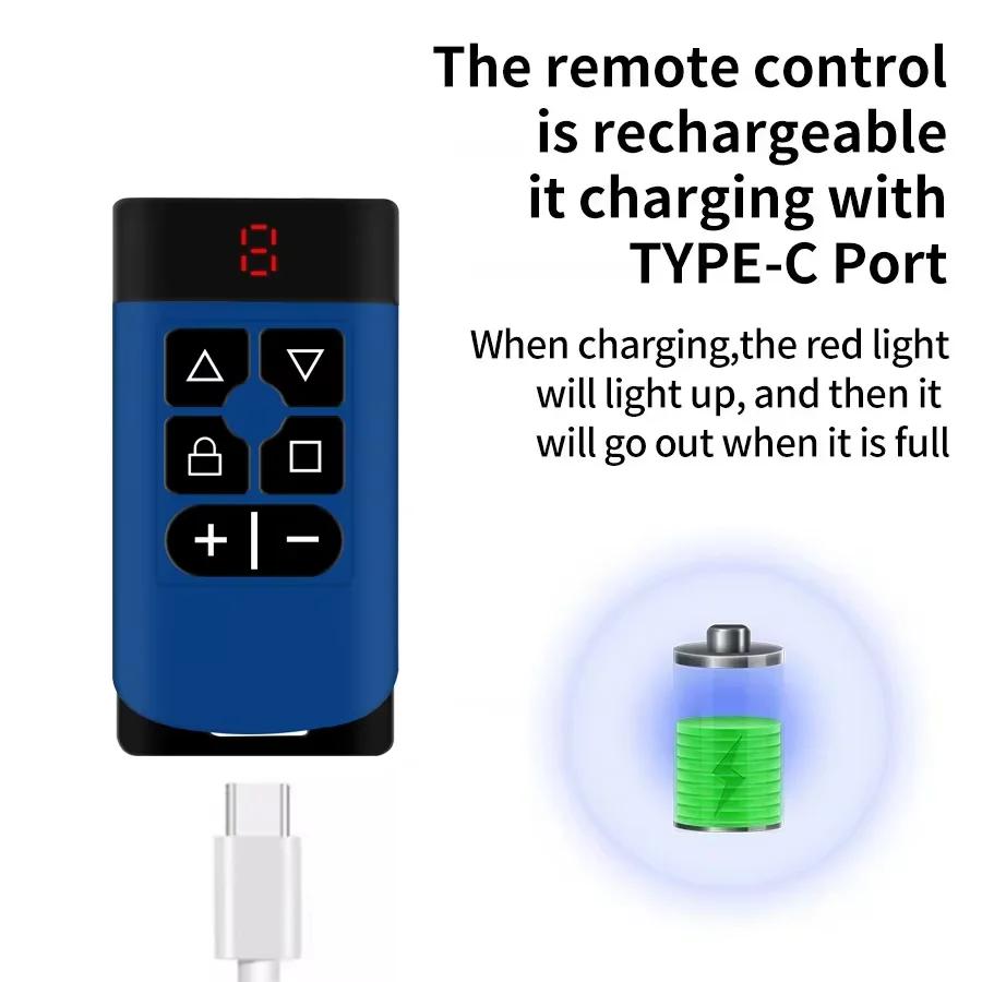 Универсальный гаражный пульт дистанционного управления 8-в-1, дубликатор ключей ворот, клонер, многочастотный контроллер гаражных ворот, 8 каналов, 433 300-915 МГц