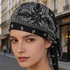 Химиотерапевтический тюрбан-дураг для женщин, разноцветный головной платок, удобный и модный платок-шарф, шапка-бини