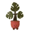 Jellycat Style Natural Plush Potted Plant Dustproof Short Velvet For Room Living