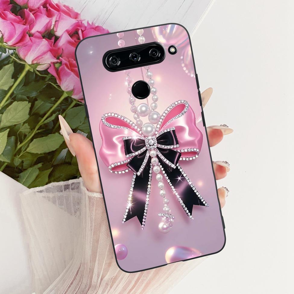 Чехол для телефона для LG V40 ThinQ Чехол Эстетичный Милый Модный Забавный Расписной Корпус для LG V40 ThinQ V405 LM-V405 LM-V409N