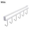 Seamless Nail-Free Kitchen Iron Hook for Cabinet Storage, Bedroom Wardrobe, Wall Partition Rack