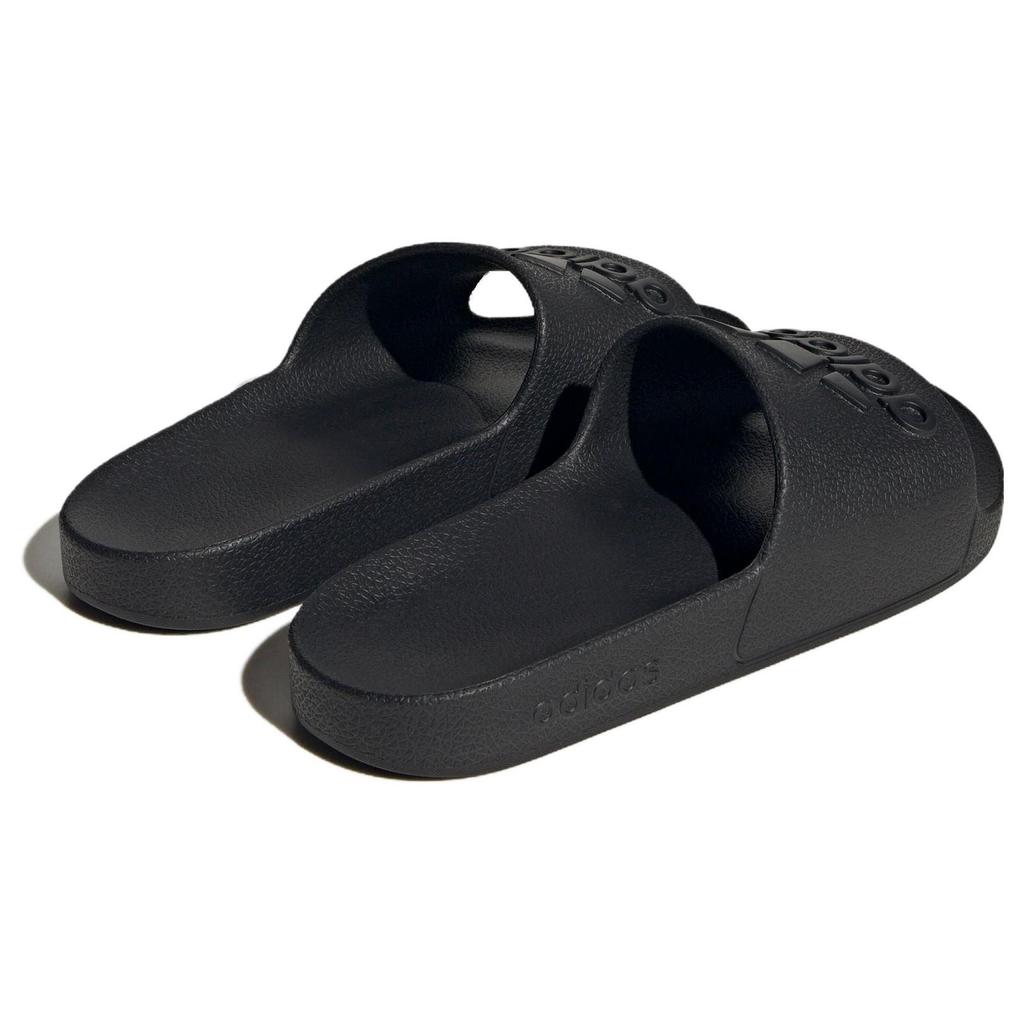 adidas Черные кроссовки унисекс Adilette Aqua Slides Core IF7371