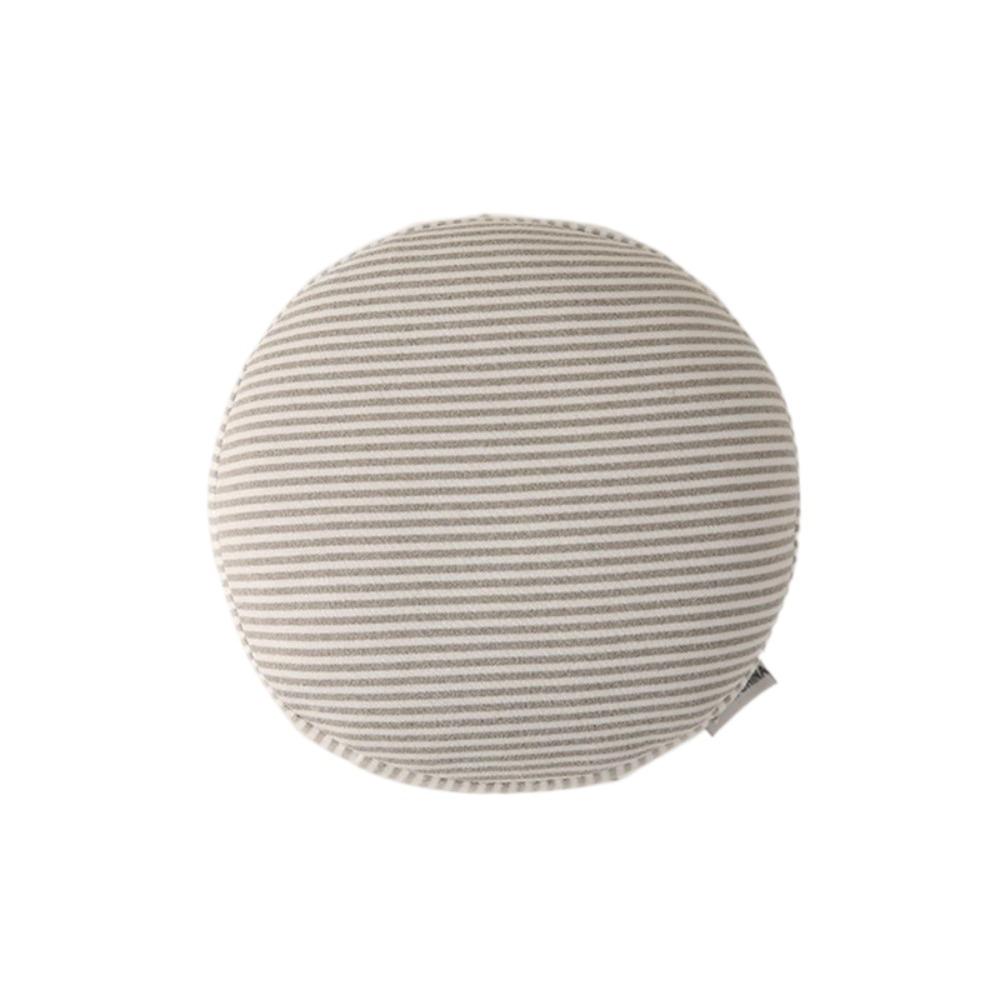 Save Space Stripe 2 in 1 Eye Mask Pillow Soft Storage Hook Travel Folding Pillow Elastic Band Foldable Neck Headrest