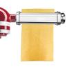 Насадка для пасты для миксера KitchenAid, Валок для раскатки теста для пасты, Резак для спагетти и феттучини, Нержавеющая сталь, Подходит для всех миксеров KitchenAid Chef