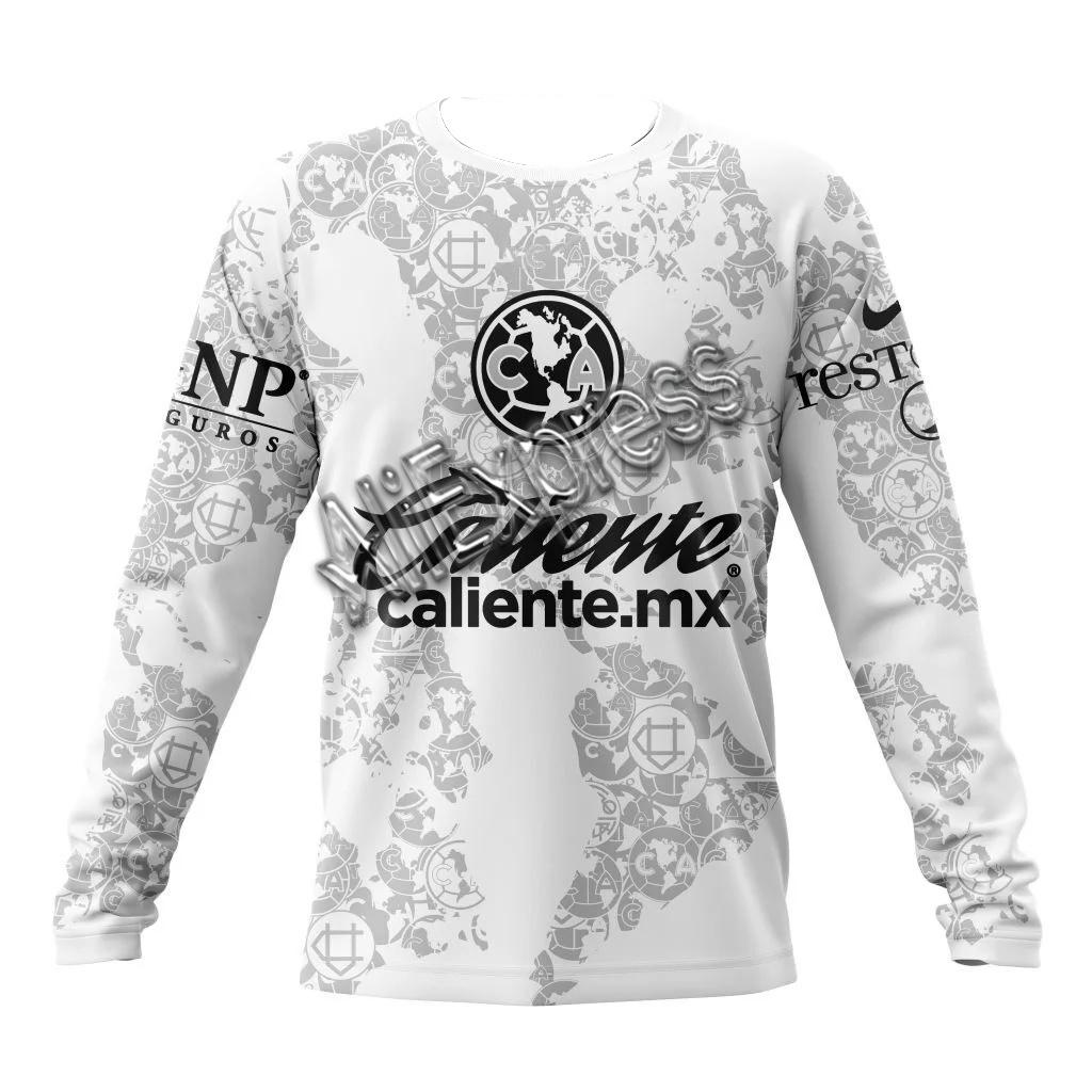 Pop Style League MX Club America Специальное издание Спорт и отдых Мотоциклетная езда Лонгслив Мужские футболки