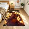 Dragon Ball Warrior Spirit Non-Slip Home Carpet Design for Office Decor Living Room Bedroom Gift