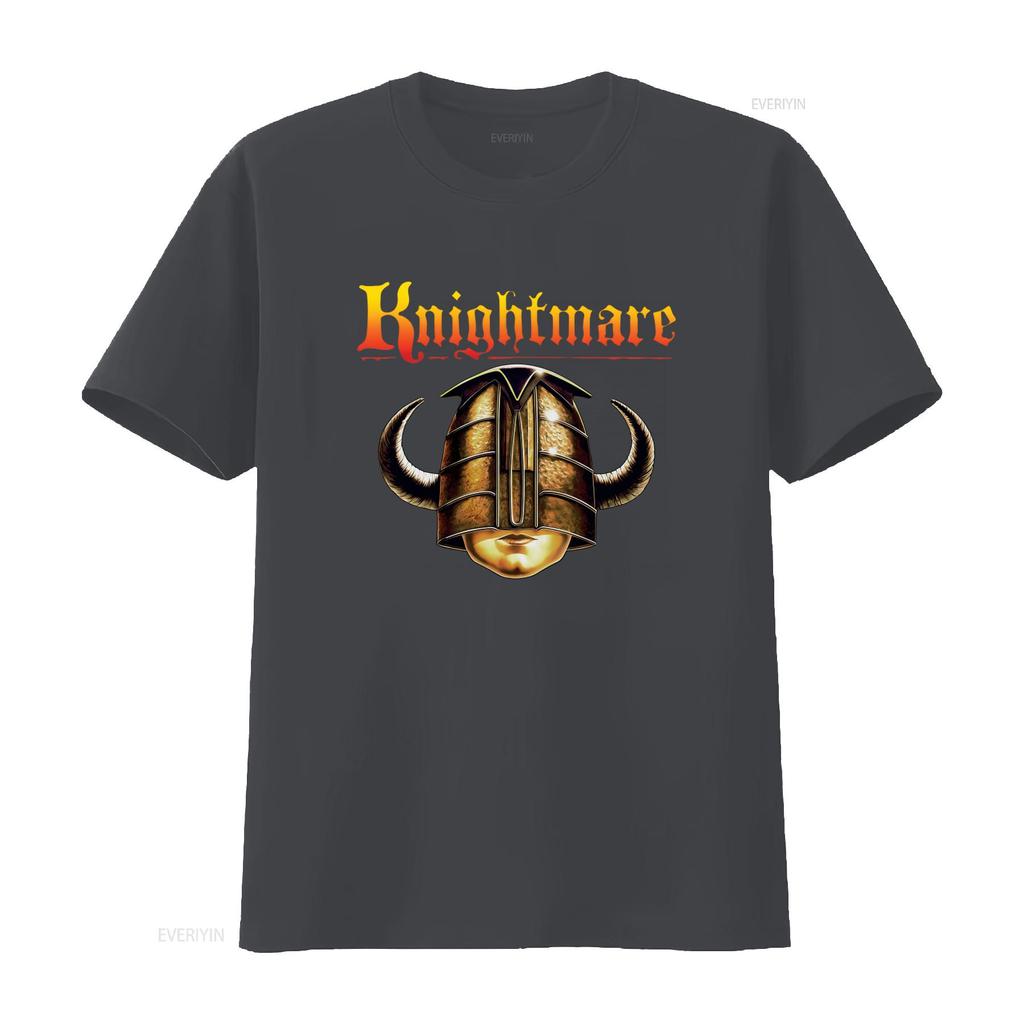 ТВ-шоу Knightmare Логотип шлема правосудия Дэвида Роу Официально лицензированная футболка винтажная стиранная унисекс топ для повседневной носки