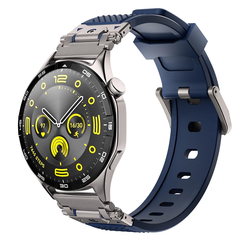 22 мм резиновый петлевой ремешок для huawei GT5 GT4 46 мм amazfit balance GTR 4 sports 20 мм мужской ремешок для samsung galaxy 7/6/5/4 44 мм 40 мм