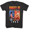Мужская футболка Rocky 4 Бокс Главное событие Бальбоа против Ивана Драго 1985 Постер