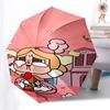 1pc cartoon characterOpen/Close Umbrella-Windproof, Compact Travel Umbrella, Sturdy 8-Rib Shaft1103