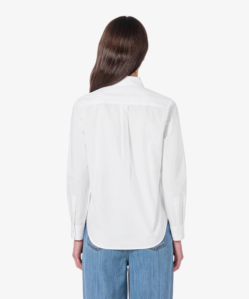 LACOSTE Women'S Poplin Solid Shirt Cf694E-56G 001