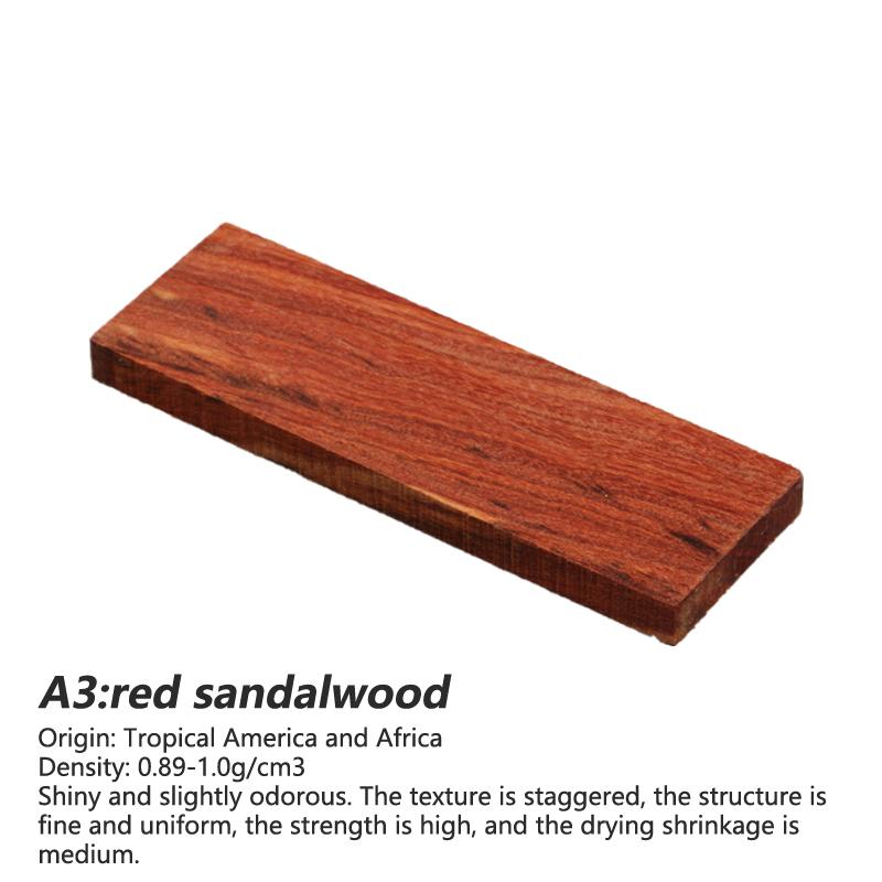 Blanks Wood For Diy Knife Handle Patch Diy Wood Handicraft Material 120X40X10Mm