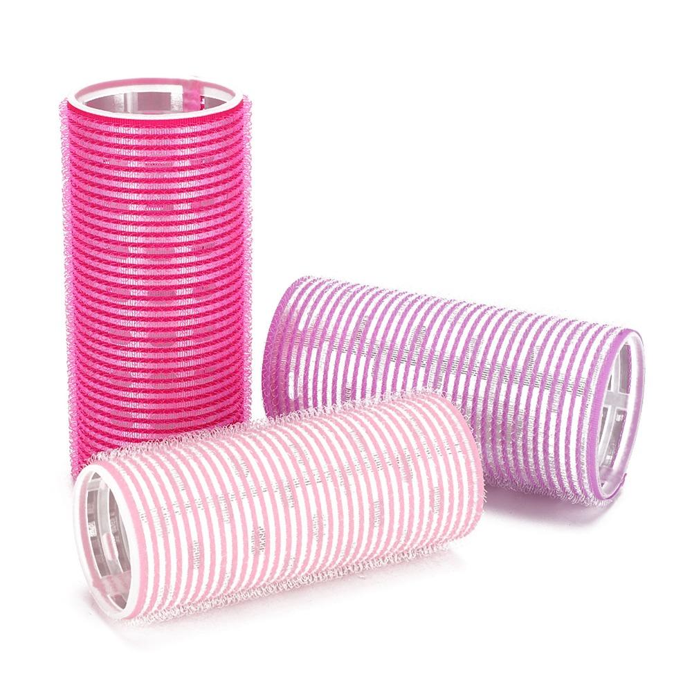 Portable Self Adhesive Hair Rollers 3 Different Sizes Hairdressing Tool DIY Curly Hairstyle