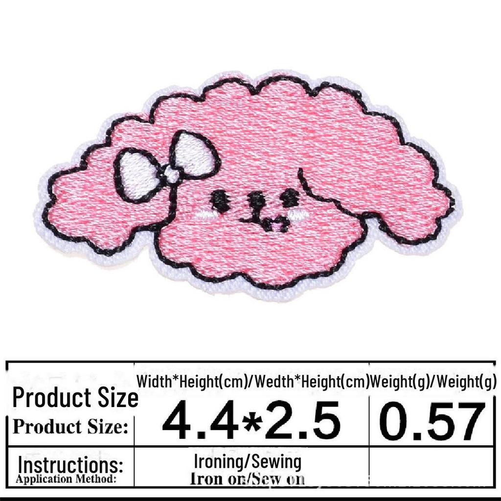 Нашивки с изображением животных для украшения детской одежды