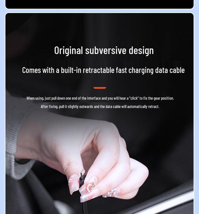 Tesla Model Y/3 Center Console Expansion Dock & Charging Hub Adapter