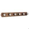 "Asher" Ceramic Coat Rack 6 Hooks - Atmosphera Interior Designer