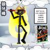 Lianyu Аниме Rampage Fighting Stickman Конструктор Строительные Блоки Многосуставная Подвижная Модель Игрушка для Мальчика Ручная Работа Оригинальный