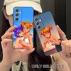 Вечное Лето Алиса Матовый Чехол для Мобильного Телефона для Samsung Galaxy S26 S25 S24 S23 S22 S21 S20 Note20 Plus FE Ultra Чехол