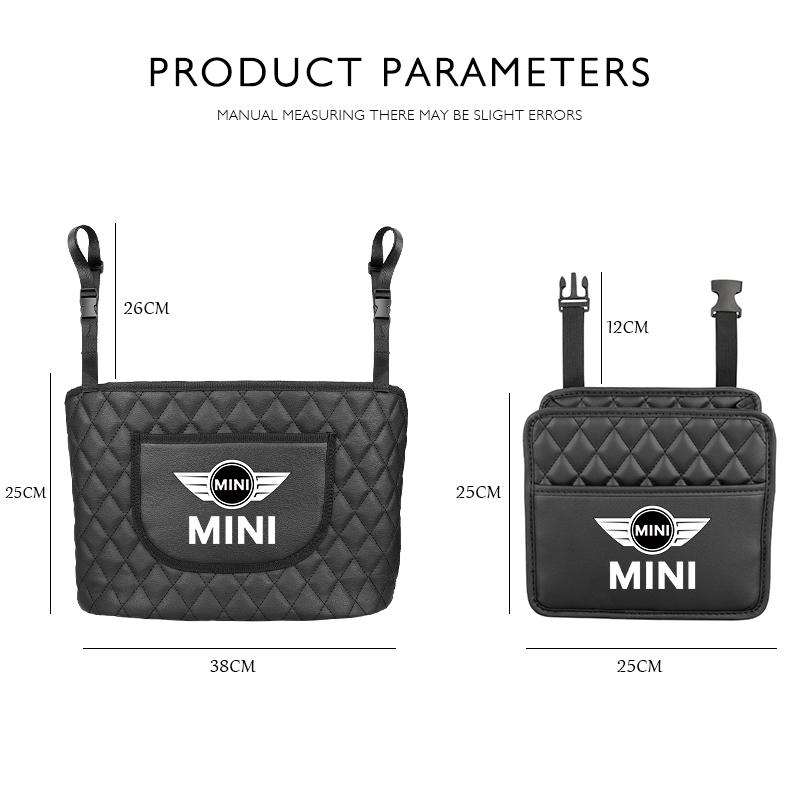 Car Seat Backseat Storage Box Auto Organizer Protector Hanging Storage Bag Travel Hanger Organizer For Mini Interior Accessories RR4