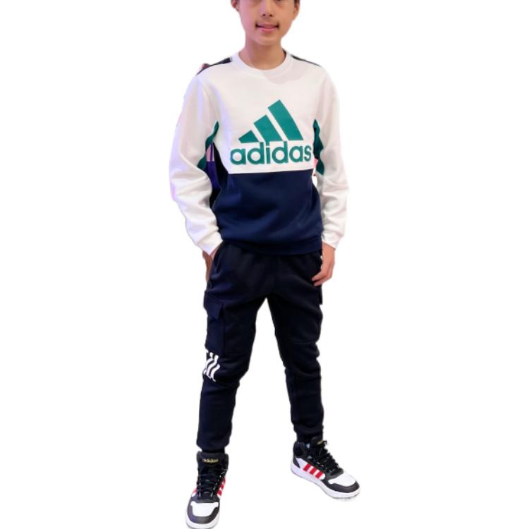 adidas Толстовки для начальной школы с круглым вырезом, средней плотности HM9609