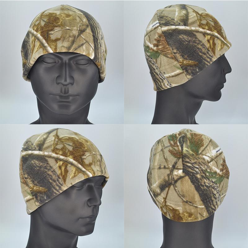 Унисекс зимняя флисовая тактическая шапка - ветрозащитный камуфляж для приключений на открытом воздухе