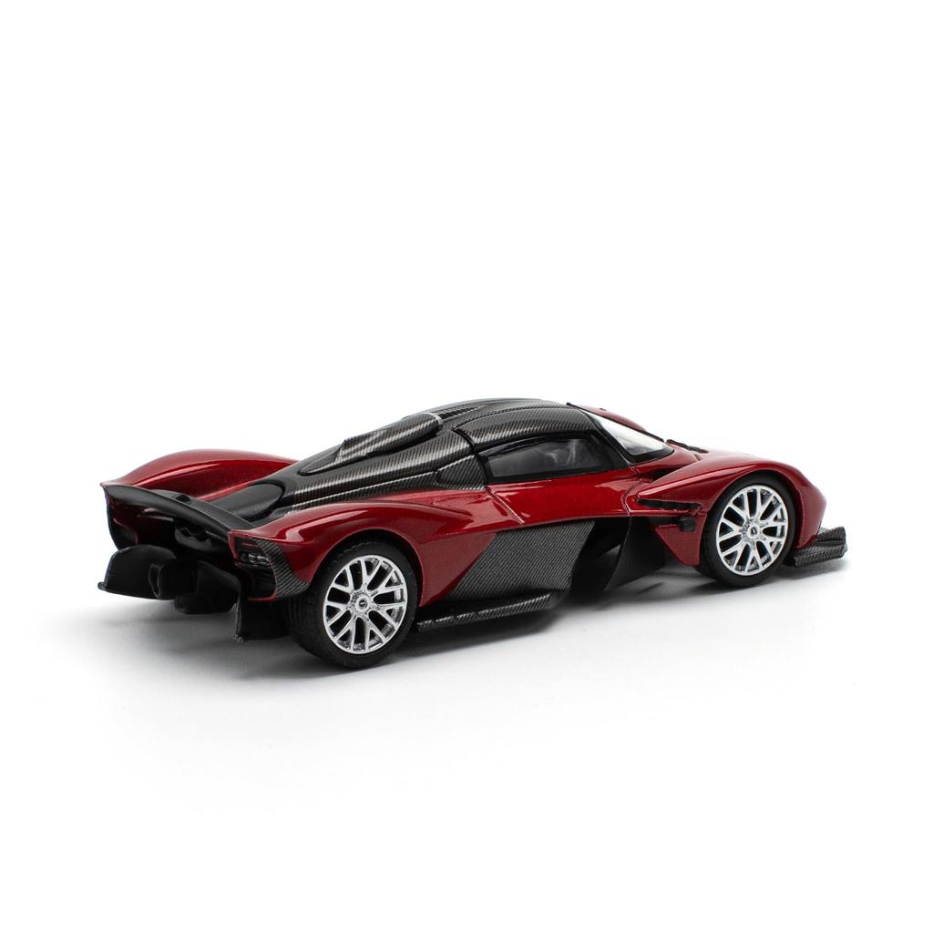 POP RACE ASTON MARTIN VALKYRIE SUPERNOVA RED Finished Product PR640152 1/64 -